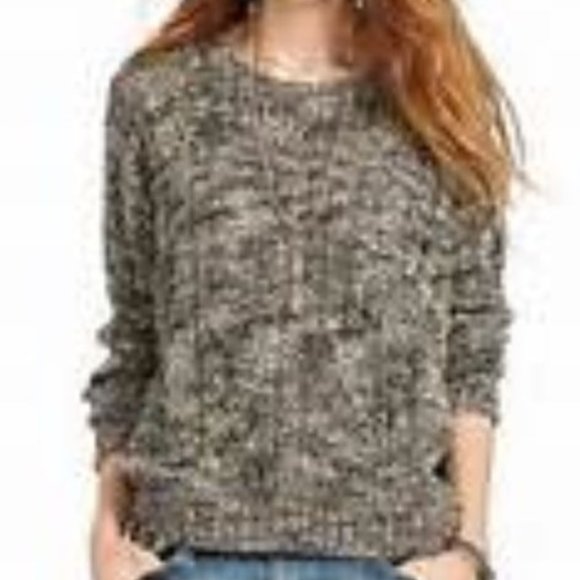 Banana Republic Sweaters - Classic Fit Incredible Softness Cable-Knit Crewneck Sweater Pullover Size Small